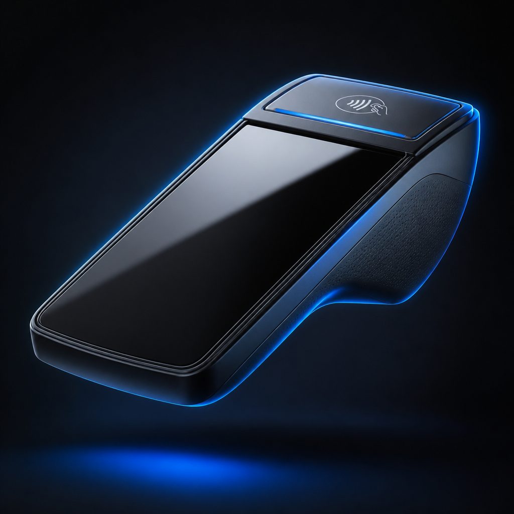 Smart payment terminal with contactless reader
